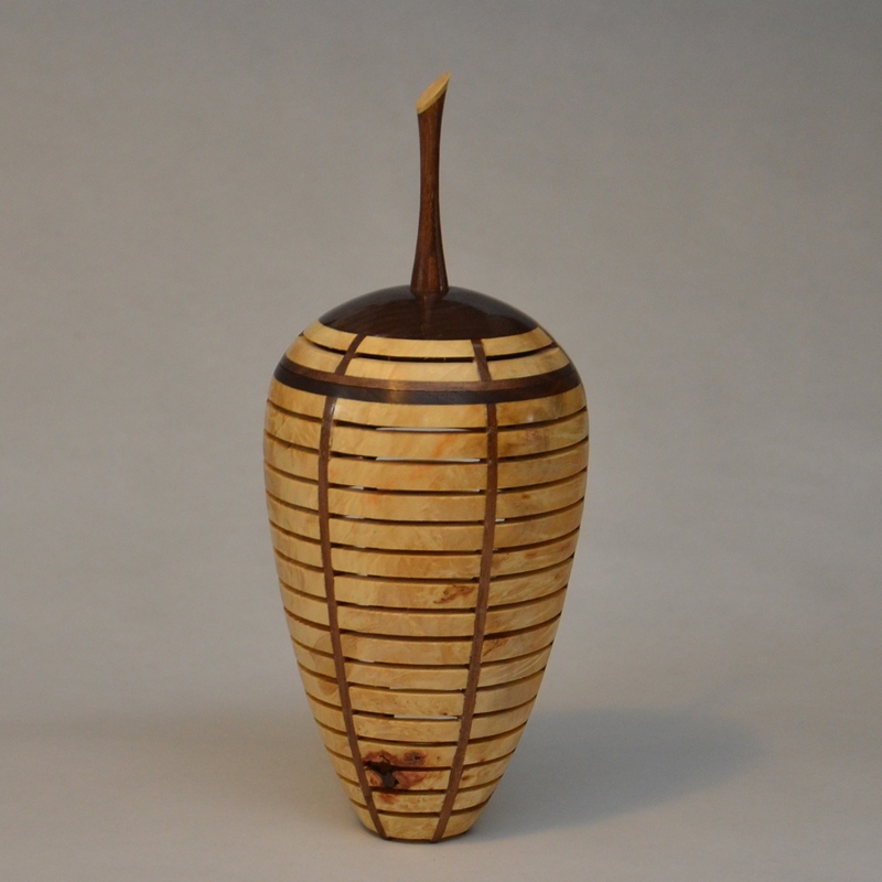 Manitoba Maple Segmented Vase